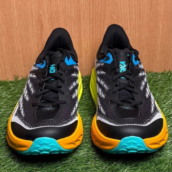 HOKA Speedgoat 5 Black Evening Primrose 1123157-BEPR Men’s 11.5 New In Box main image 7
